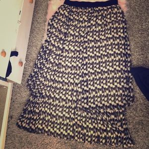 Printed Flow skirt! *price drop